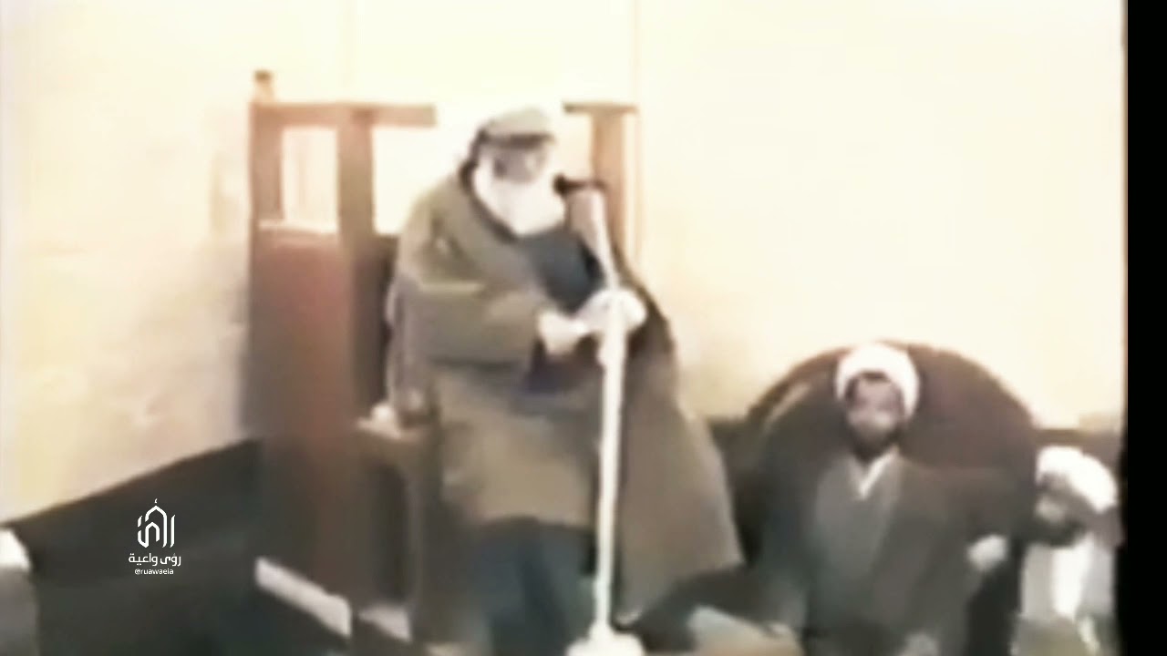 فيديو نادر/ للشهيد المرجع الديني الشيخ علي الغروي (قدس) الذي أغتيل على يد أزلام البعث الكافر