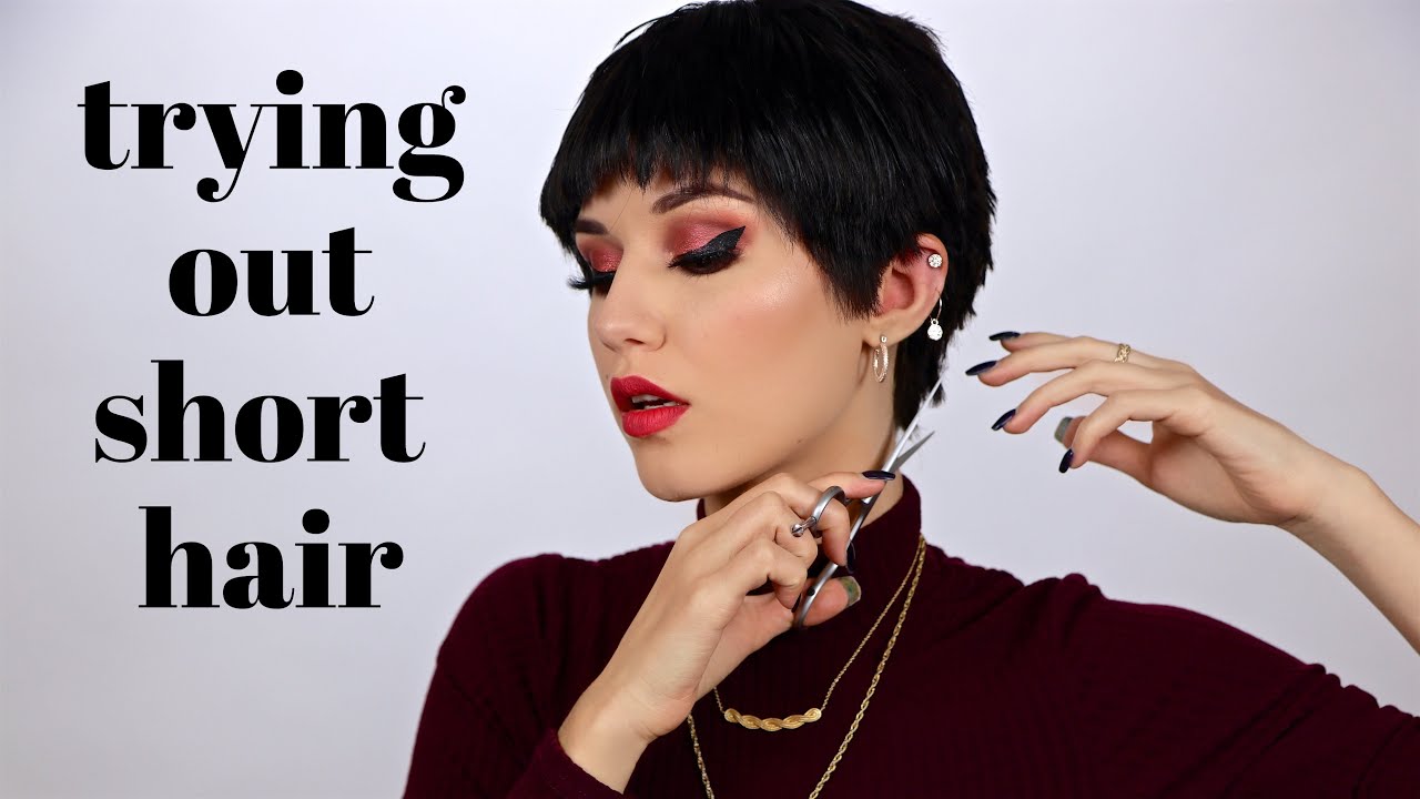 Trying out a super short haircut