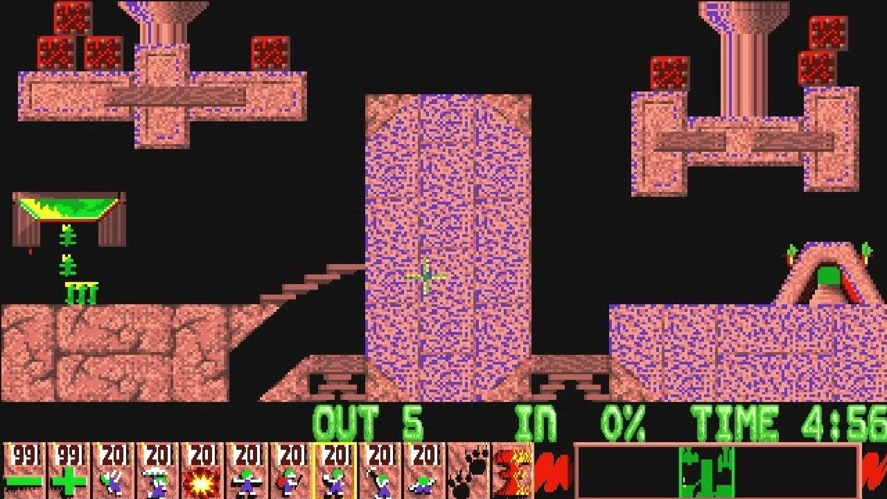 NEC PC-98 : Lemmings (1991)