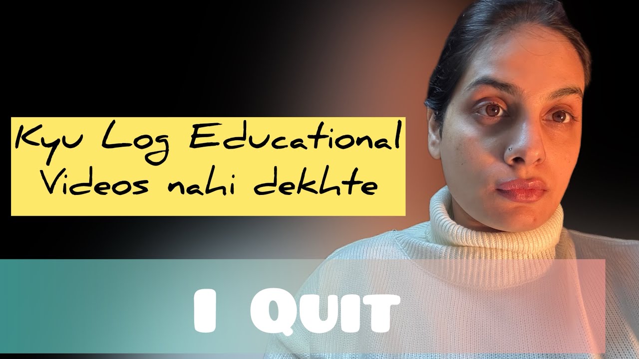 Kya YouTube Quit Kar du😔I Want To Quit But…