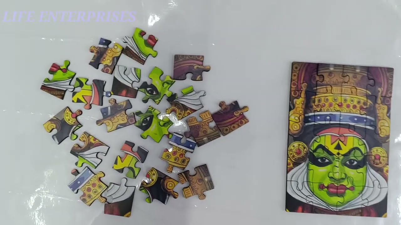 MDF PUZZEL MAKING UV PRINTING | LIFE ENTERPRISES | MAHIM