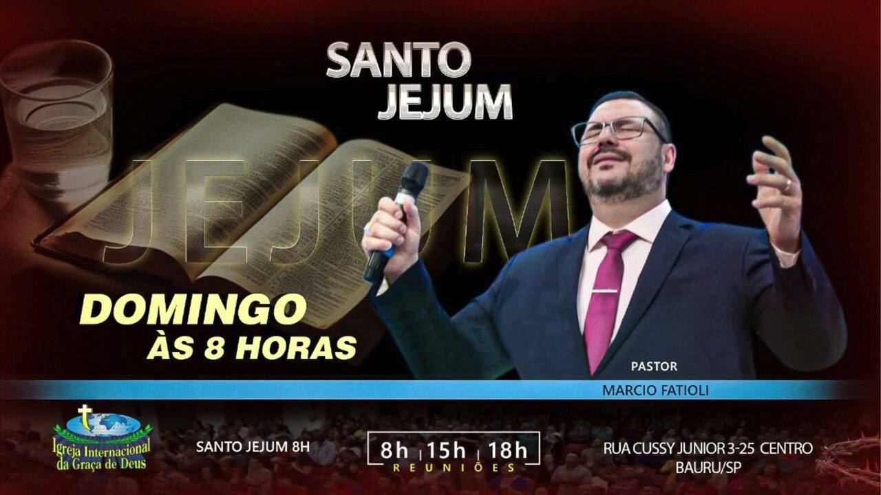 PR. FATIOLI - DOMINGO - SANTO JEJUM DA VITÓRIA - 02/11/2025