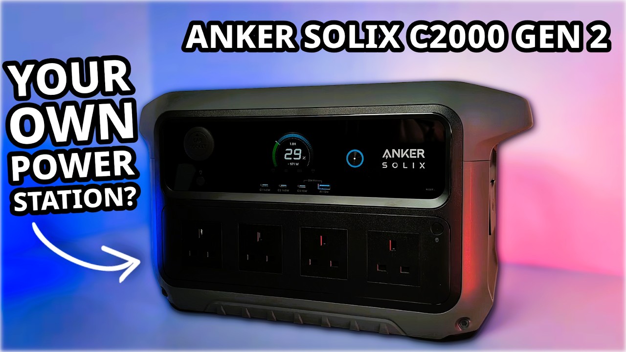 Anker SOLIX C2000 Gen 2: Забудьте об отключениях электроэнергии!