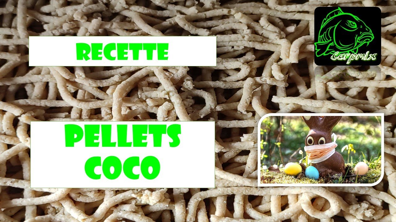 recette pellets coco pour carpe by carpmix
