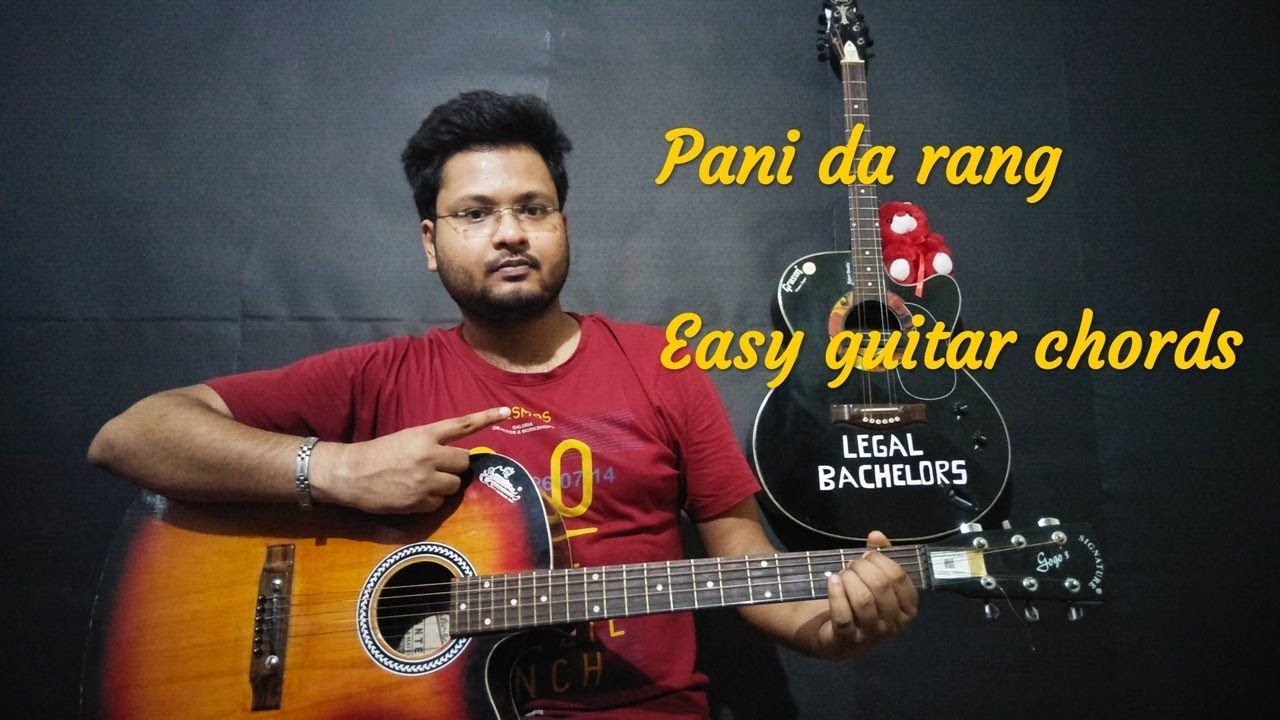 PANI DA RANG (Vicky Donor) | Easy Guitar Lessons  | Ayushman Khurana | Feat - Legal Bachelors.