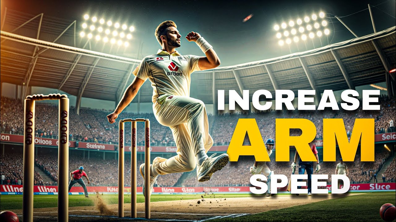 How to increase your arm speed as a fast bowler in cricket?