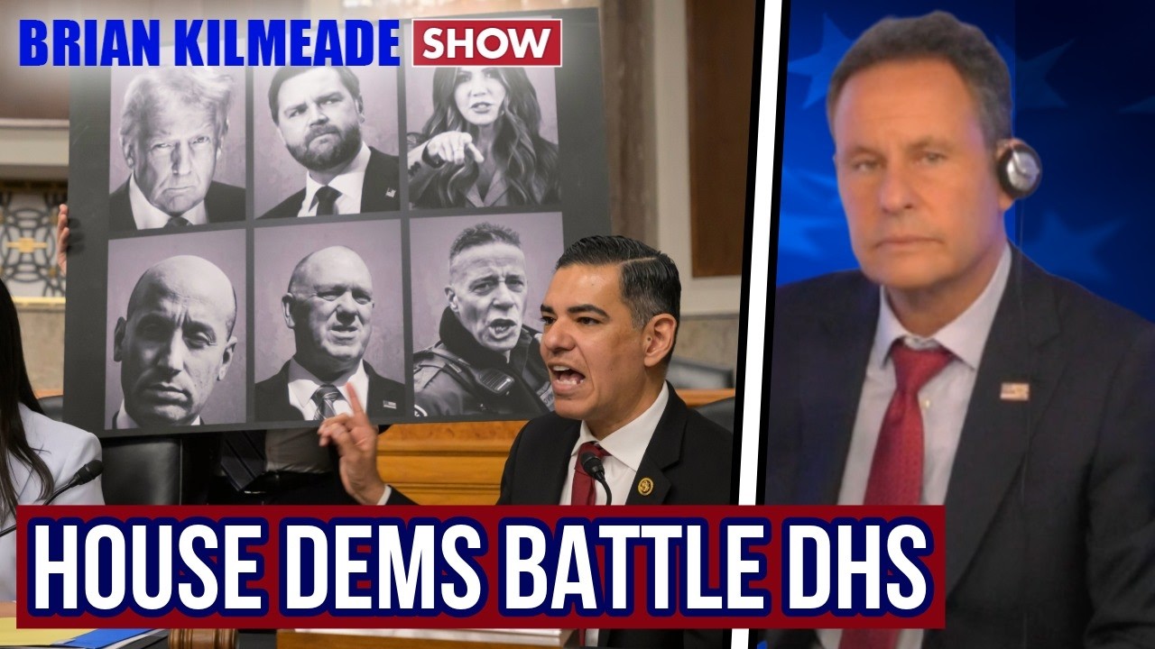 Shutdown Looms as House Democrats Battle DHS Officials | Brian Kilmeade Show