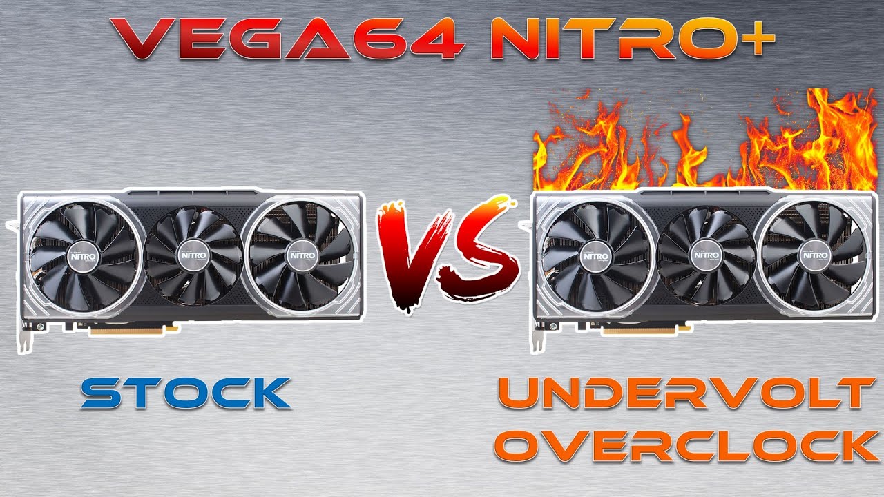 RX Vega64: Stock VS Undervolt Overclock, Charts & Side-by-side comparison