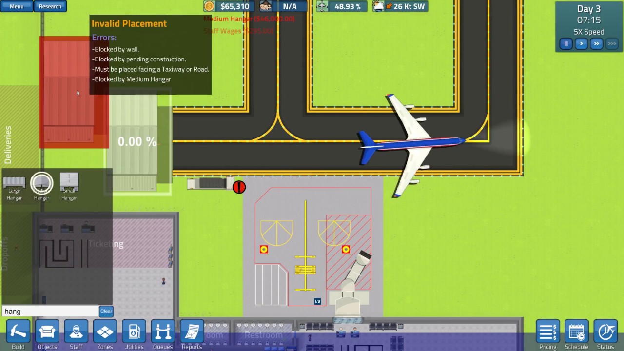 Sim Airport - Part 1 - Alpha game is Alpha