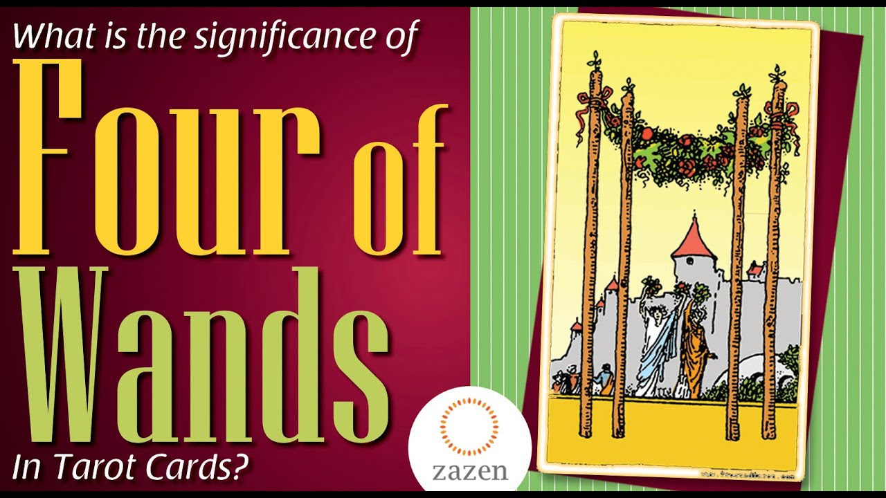 क्या आप जानते हैं फोर वैंड्स शादी और बहुत कुछ का संकेत कर सकते हैं | Four of Wands signify Marriage