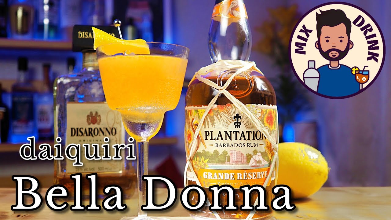 Plantation Barbados | РОМ Плантейшн Барбадос Дайкири Белла Донна ♤ Bella Donna daiquiri