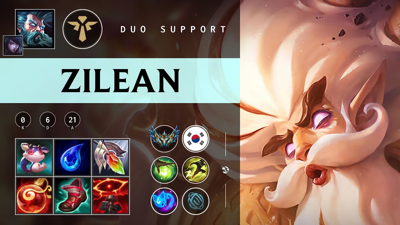 Zilean Support vs Pantheon - KR Challenger Patch 25.24