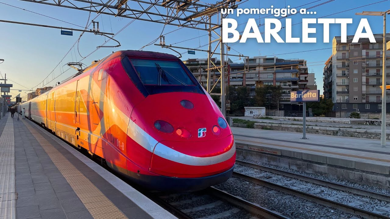 TRENI DI OGNI TIPO IN ARRIVO & PARTENZA ALLA STAZIONE DI BARLETTA