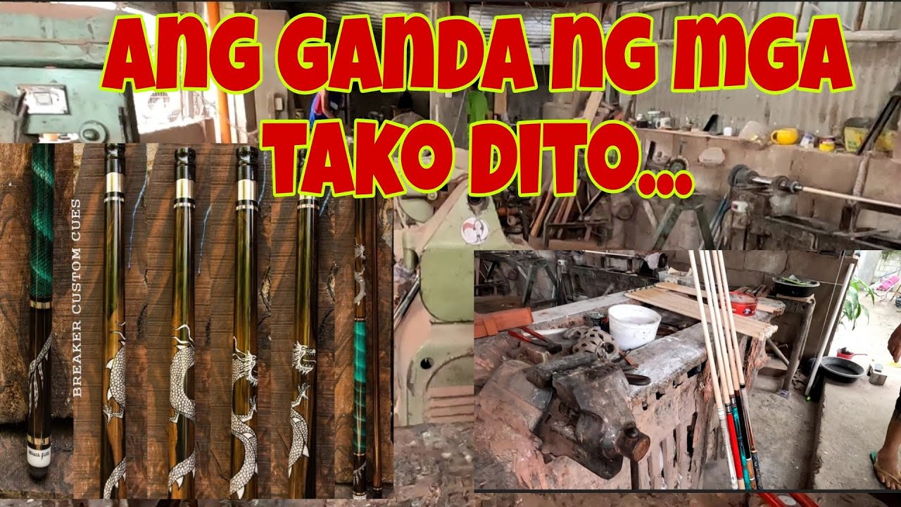 Costumized billiard cue maker in the Philippines | They ship worldwide!!!