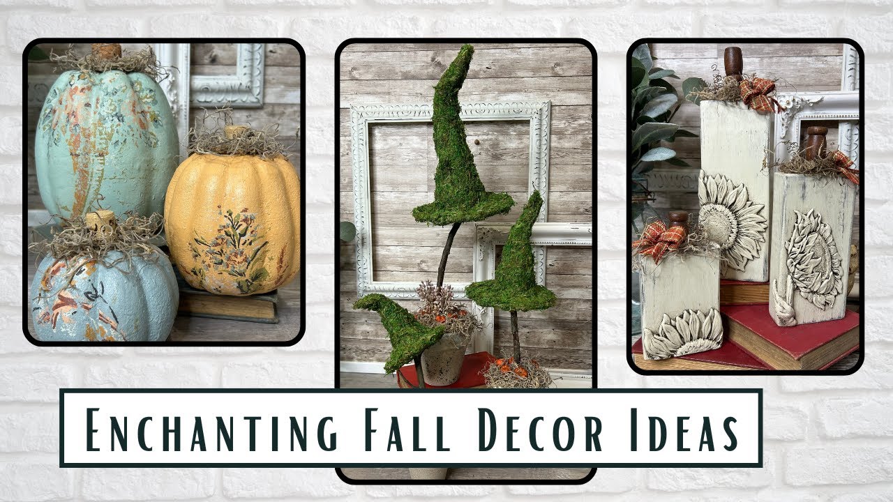 DIY Fall Decor, Beautiful and Bewitching