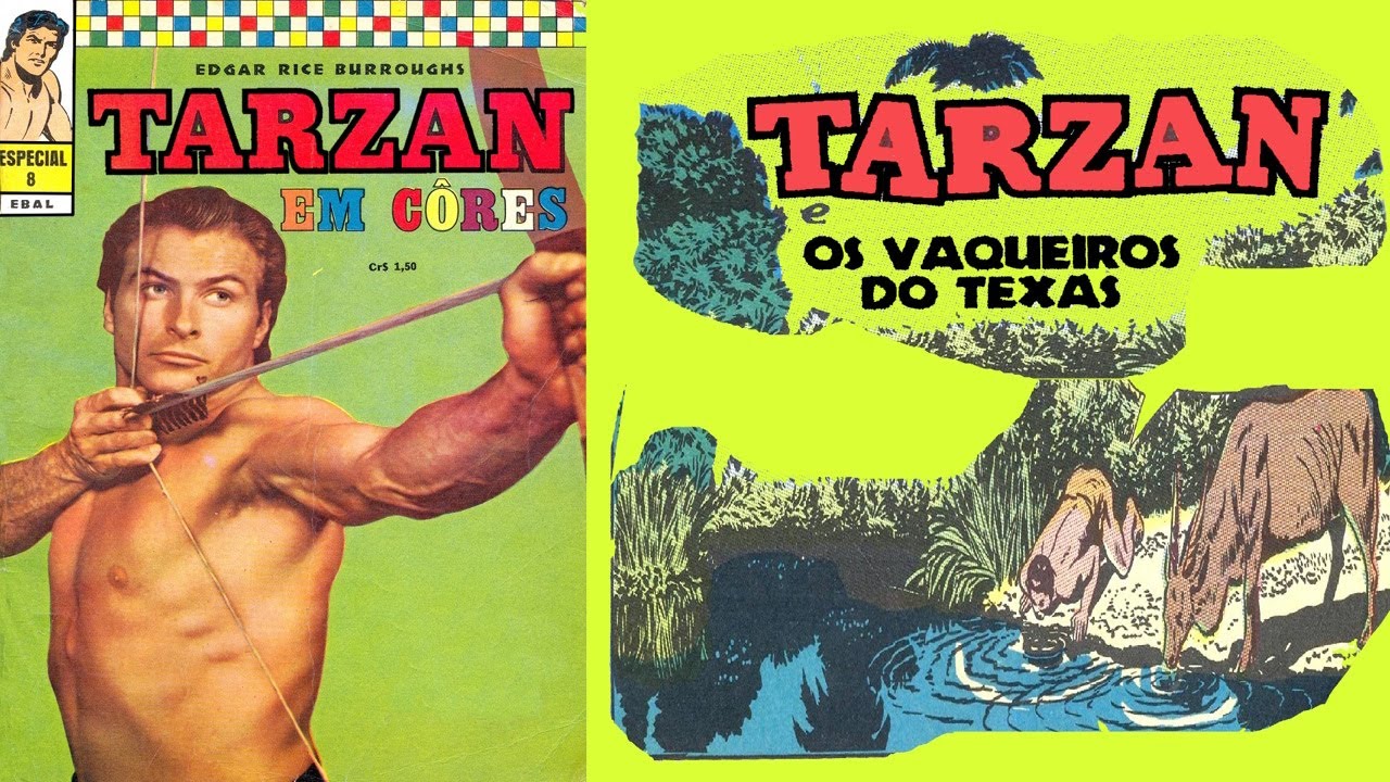 TARZAN - OS VAQUEIROS DO TEXAS @leleco1970NOSTALGIA