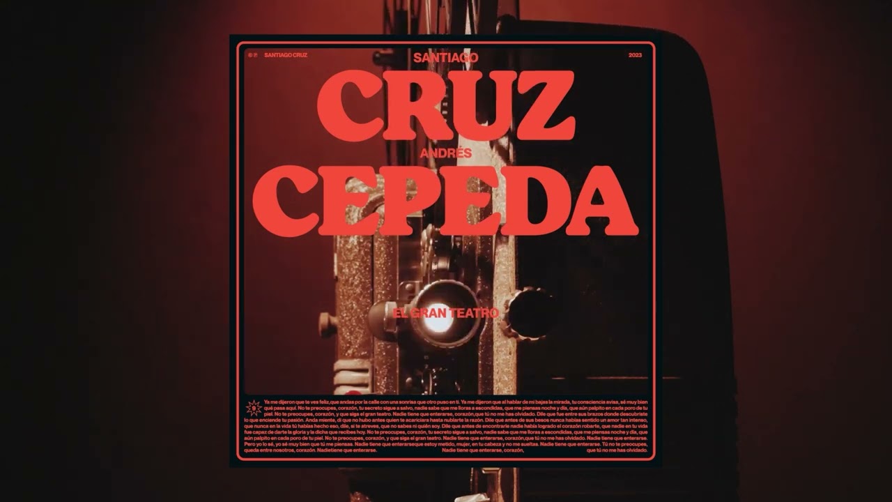 Santiago Cruz feat. Andr&eacute;s Cepeda - El Gran Teatro [Visualizer]