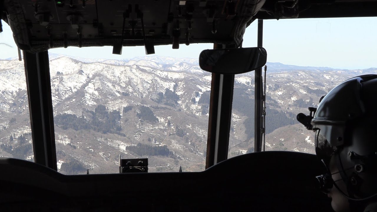 Canon XF405/XF400 aerial shoot test footage 15x zoom 4K UHD 60P + Sony ECM-MS2 CH-47JA Chinook JGSDF