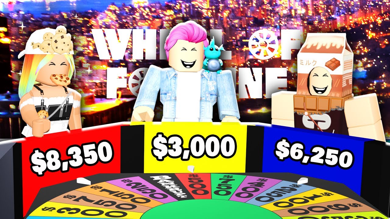 FAM PLAYS WHEEL OF FORTUNE! (Roblox)