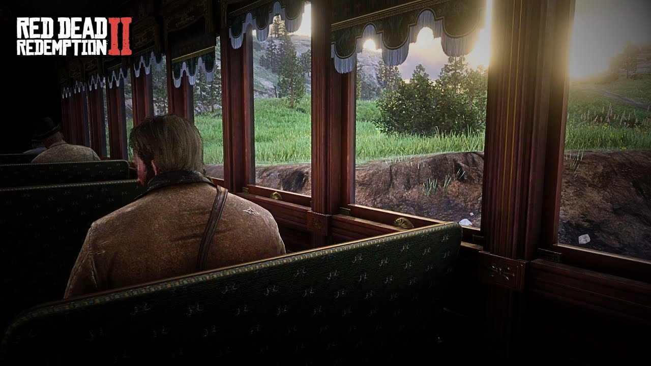 Cozy Train Journey with Arthur Morgan | Relaxing Gameplay