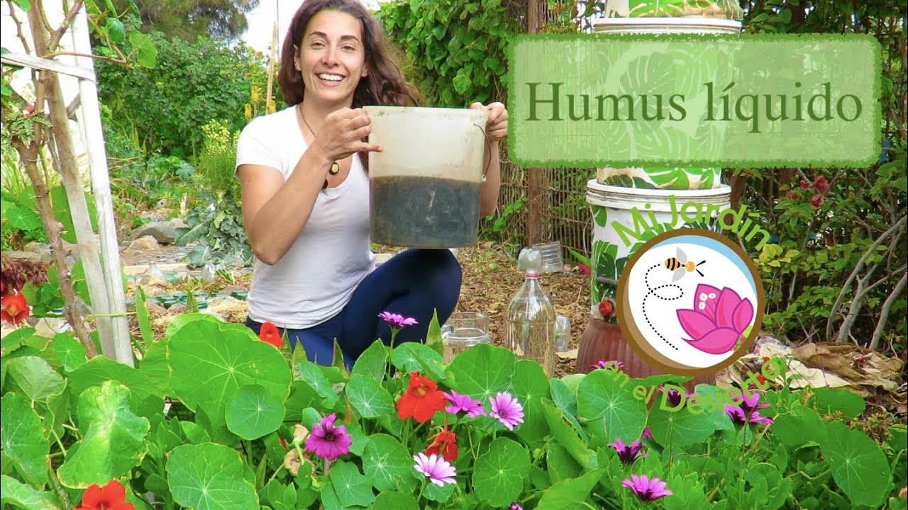 Como usar el HUMUS LÍQUIDO DE LOMBRIZ