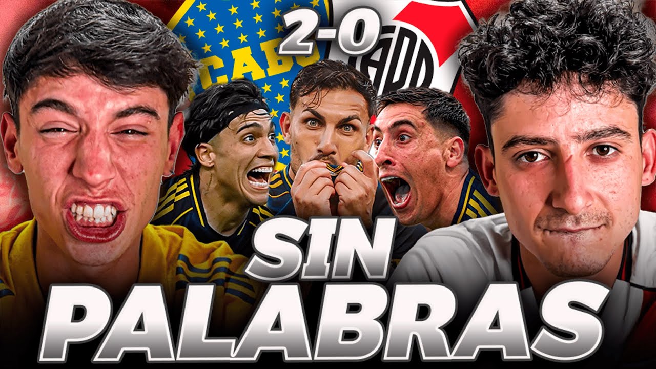 SUPERCLASICO 2025 🔥 River pierde por 2-0 frente a Boca | Reacción con un hincha rival