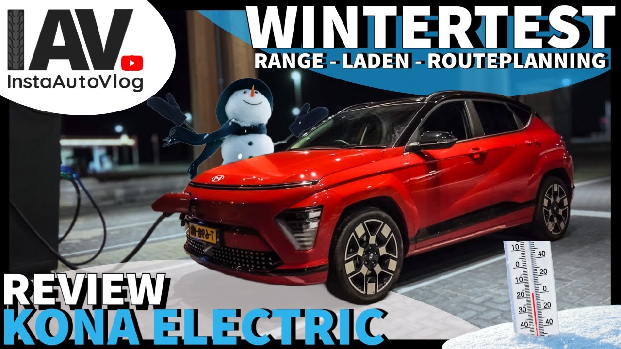 De nieuwe Hyundai Kona electric in de winter | Een ijskoude stresstest