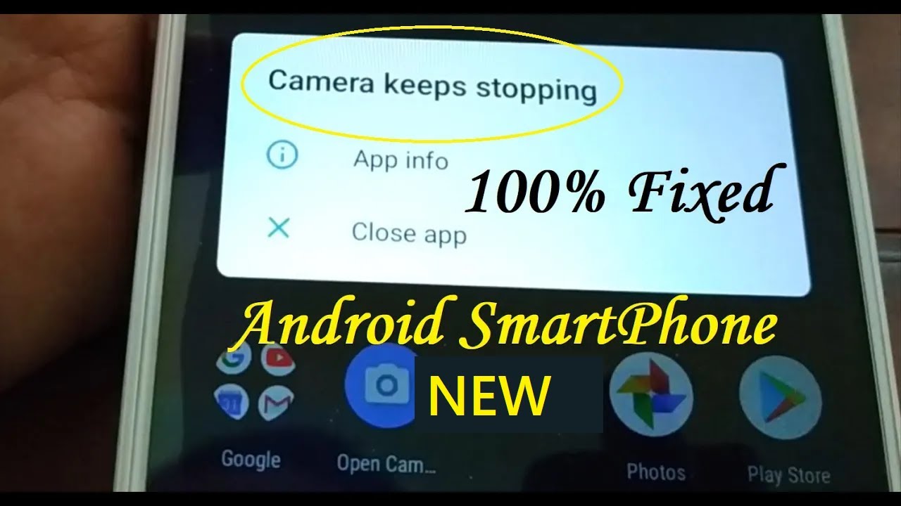 Camera Keeps Stopping on all Android Smartphone 100% Fixed