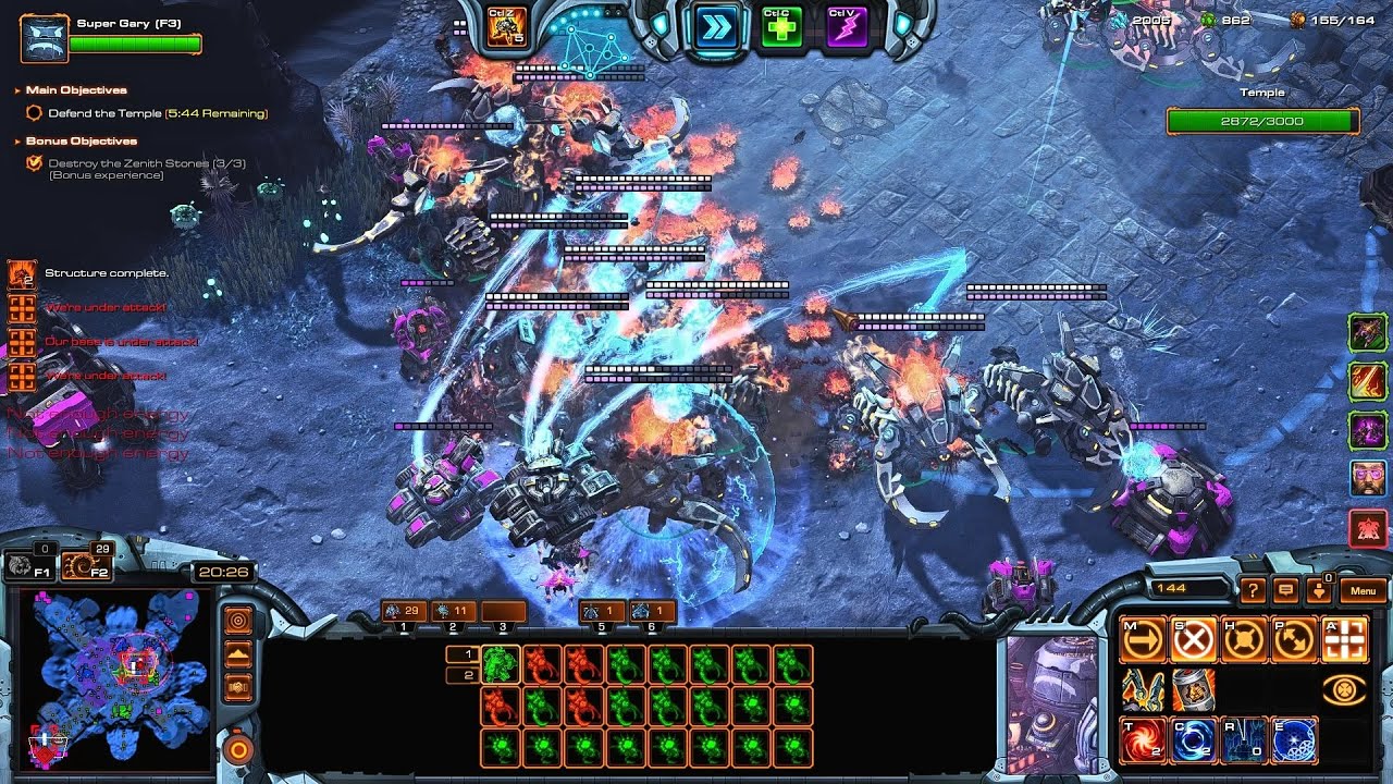 SC2 Co-Op Temple of the Past ▏ 