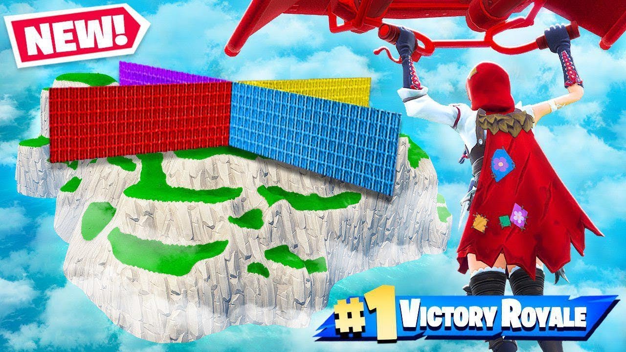 Spawn Island WALL WARS *NEW* Gamemode in Fortnite Battle Royale