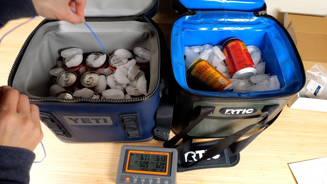 YETI FLIP 12 vs. RTIC 12 Soft Cooler 24 Hour Test