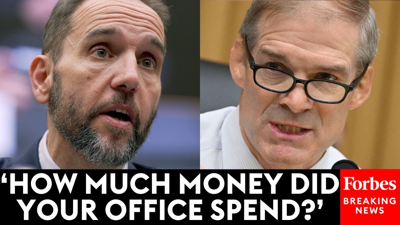 Jim Jordan Relentlessly Grills Jack Smith Over Money Sent To Confidential Sources