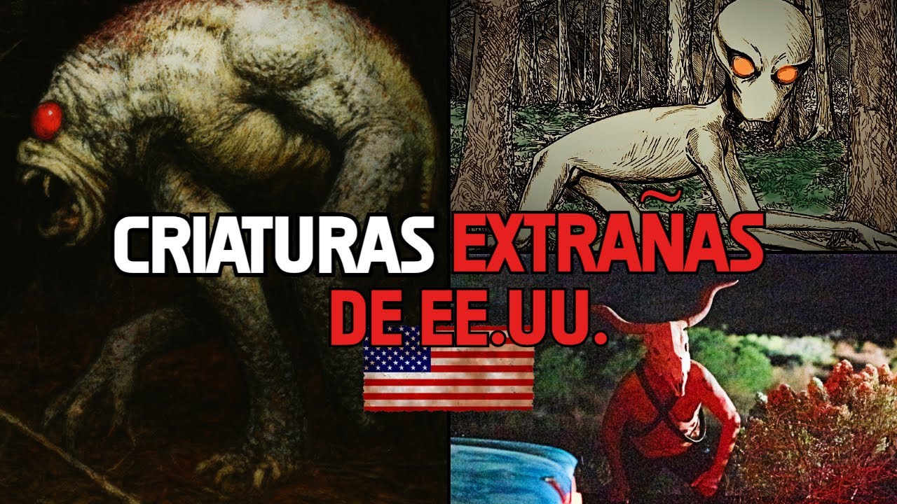 Las criaturas extrañas de Estados Unidos | Casos críptidos aterradores