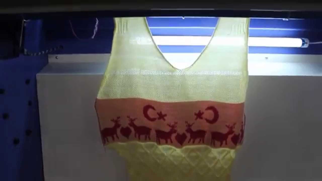 semi auto flat knitting machine MVI 3469