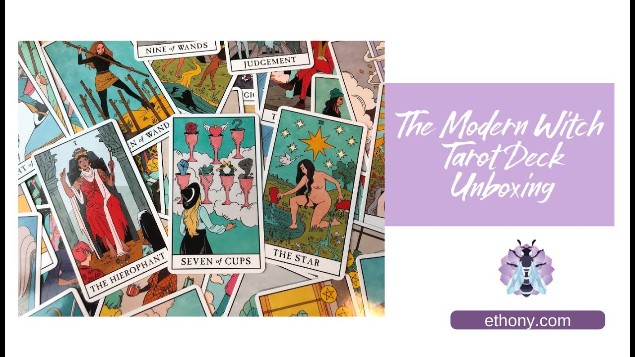 The Modern Witch Tarot Deck Unboxing and First Impressions