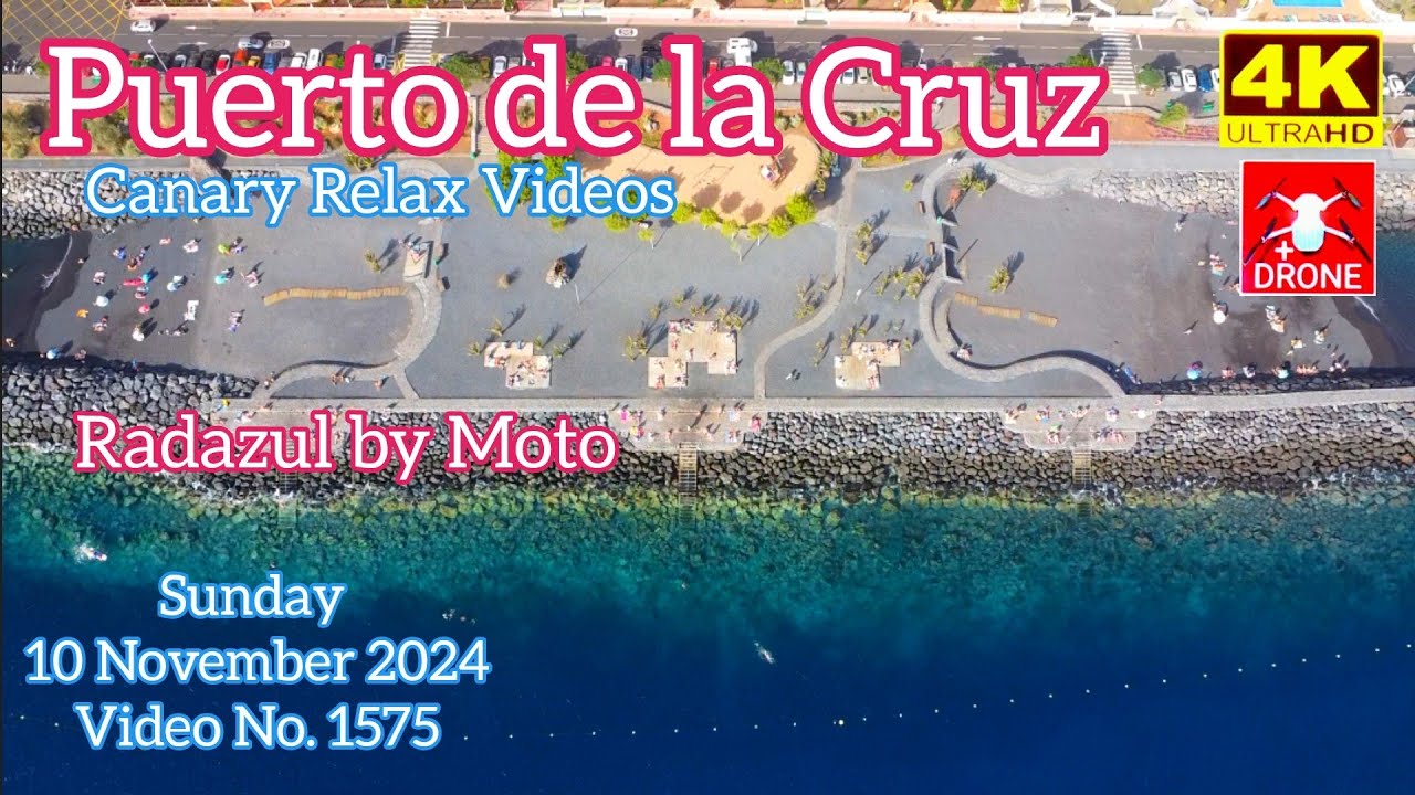 Tenerife 🏝️ Puerto de la Cruz - Radazul Moto Trip 10 November 2024 Teneriffa