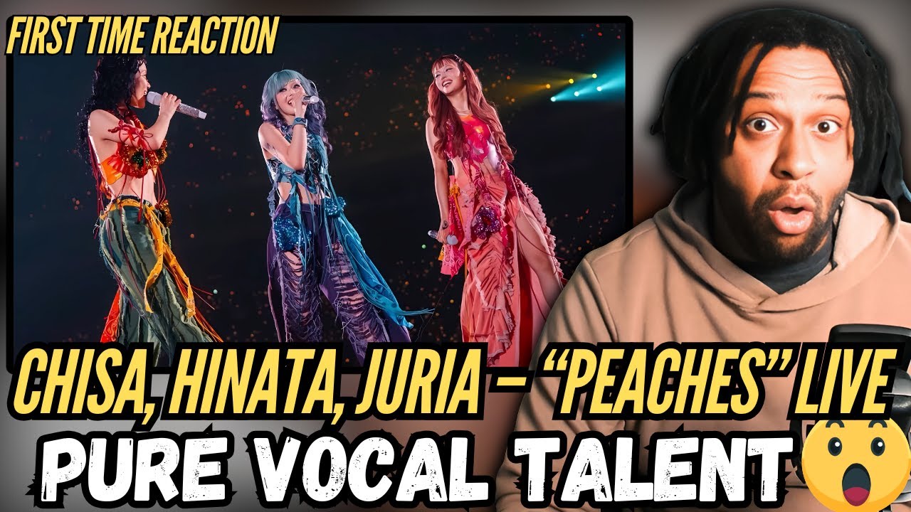 CHISA, HINATA, JURIA – “PEACHES” LIVE | First Time Reaction! | XG VOX#1 at Tokyo Dome 🔥