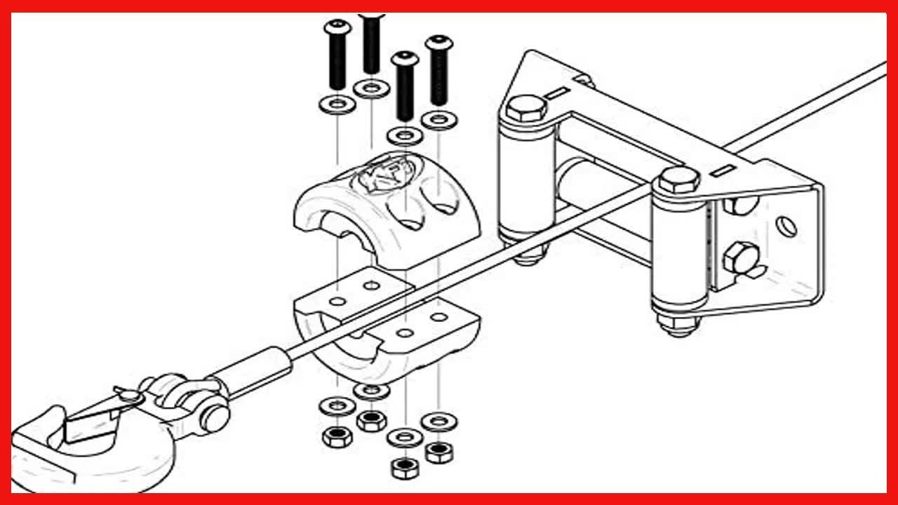ATV And UTV Winch Split Cable Hook Stopper For Quiet Protection And Longer Winch Life