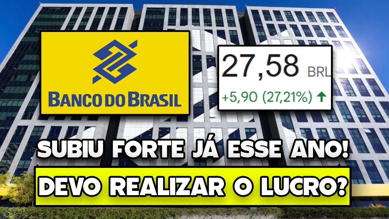 🚨BBAS3: DEVO REALIZAR O LUCRO DA POSIÇÃO? JÁ SUBIU 30% EM 2026. CENÁRIO CONTINUA DESAFIADOR
