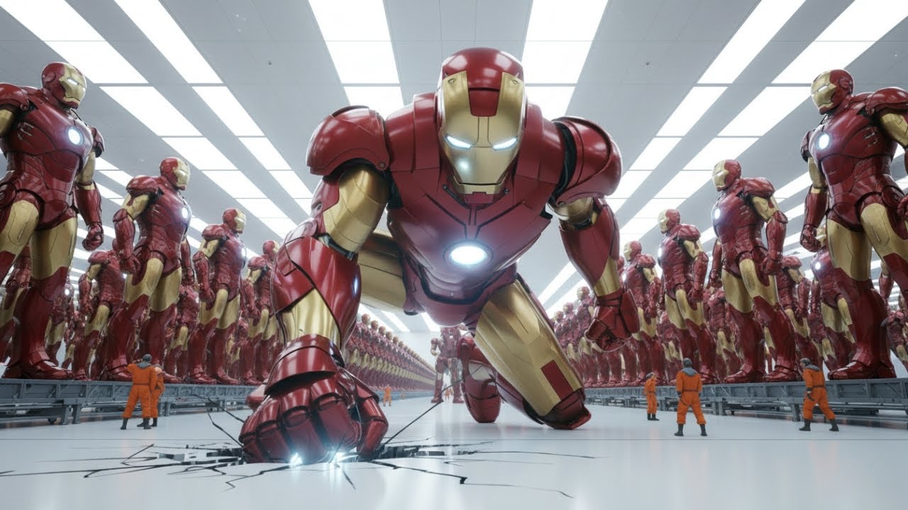 Inside the Stark Factory — Mass-Producing the $50 Million Iron Man Mark III Gold-Titanium Armor