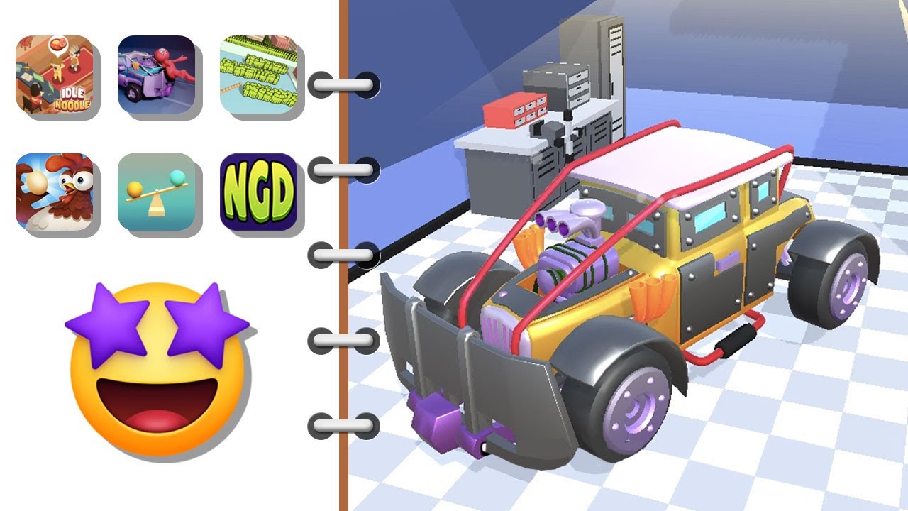 Idle Noodle, Drag'N Repair, Crowd Breaker, Odd Sprint 3D, Seesaw Bouncer | New Games Daily
