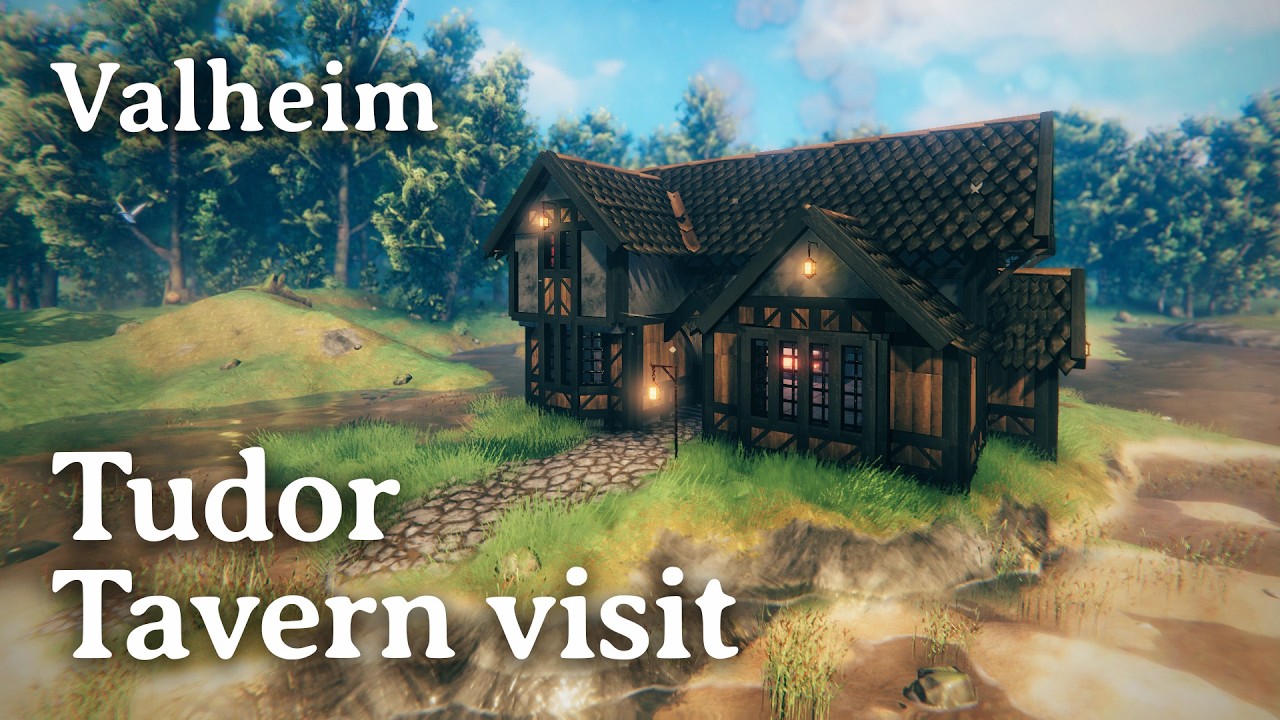 Valheim Tudor Tavern / Inn tour