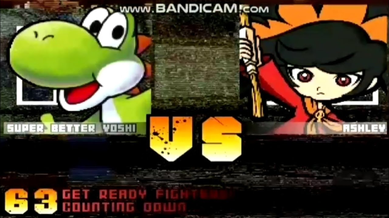 [M.U.G.E.N MATCH] Super Better Yoshi VS Ashley (Updated)