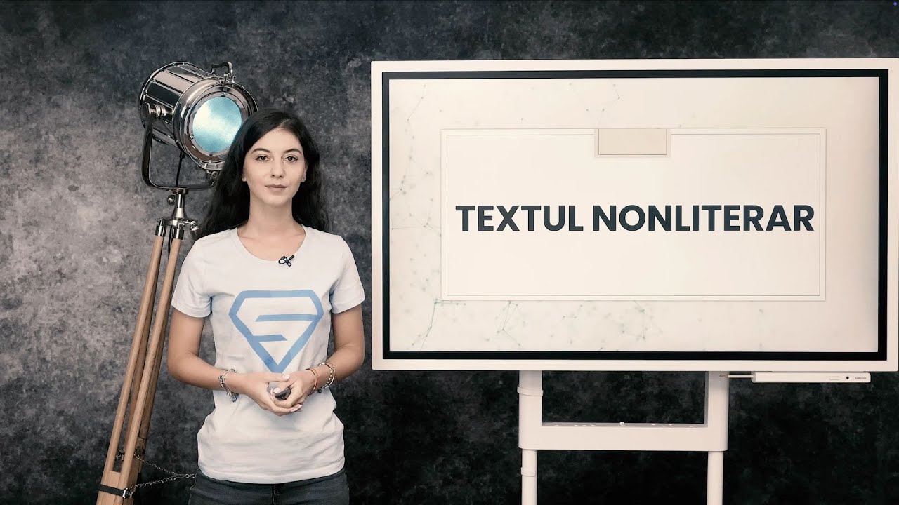 Textul nonliterar - Rom&acirc;nă - Clasa a III-a