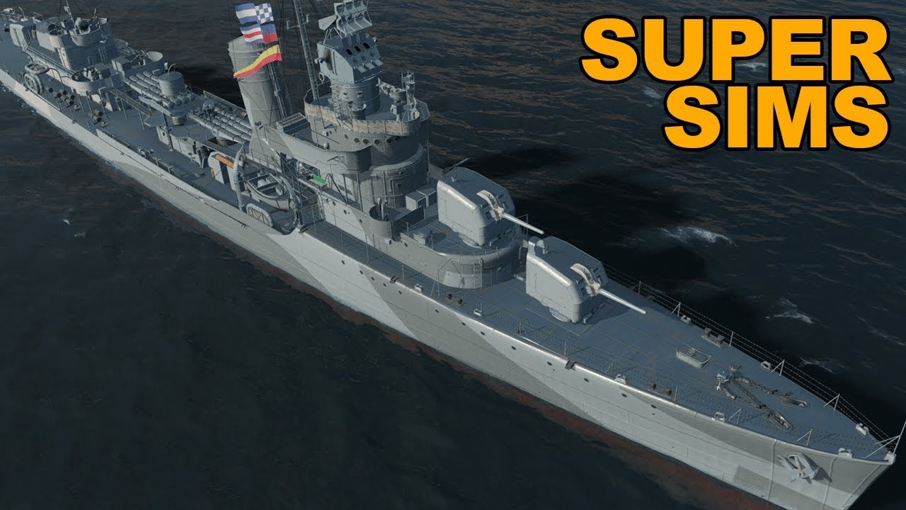 Super Sims - World of Warships