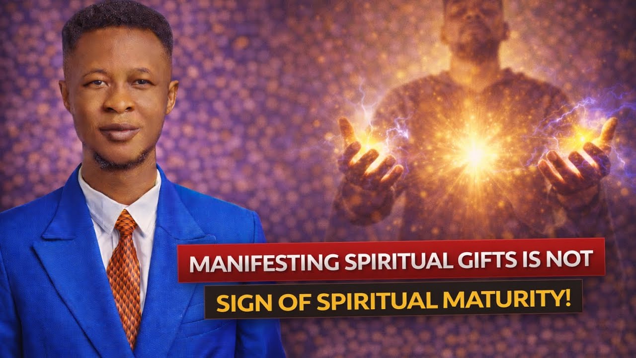Day 37/100DF - Manifesting spiritual gifts is NOT a sign of spiritual maturity.