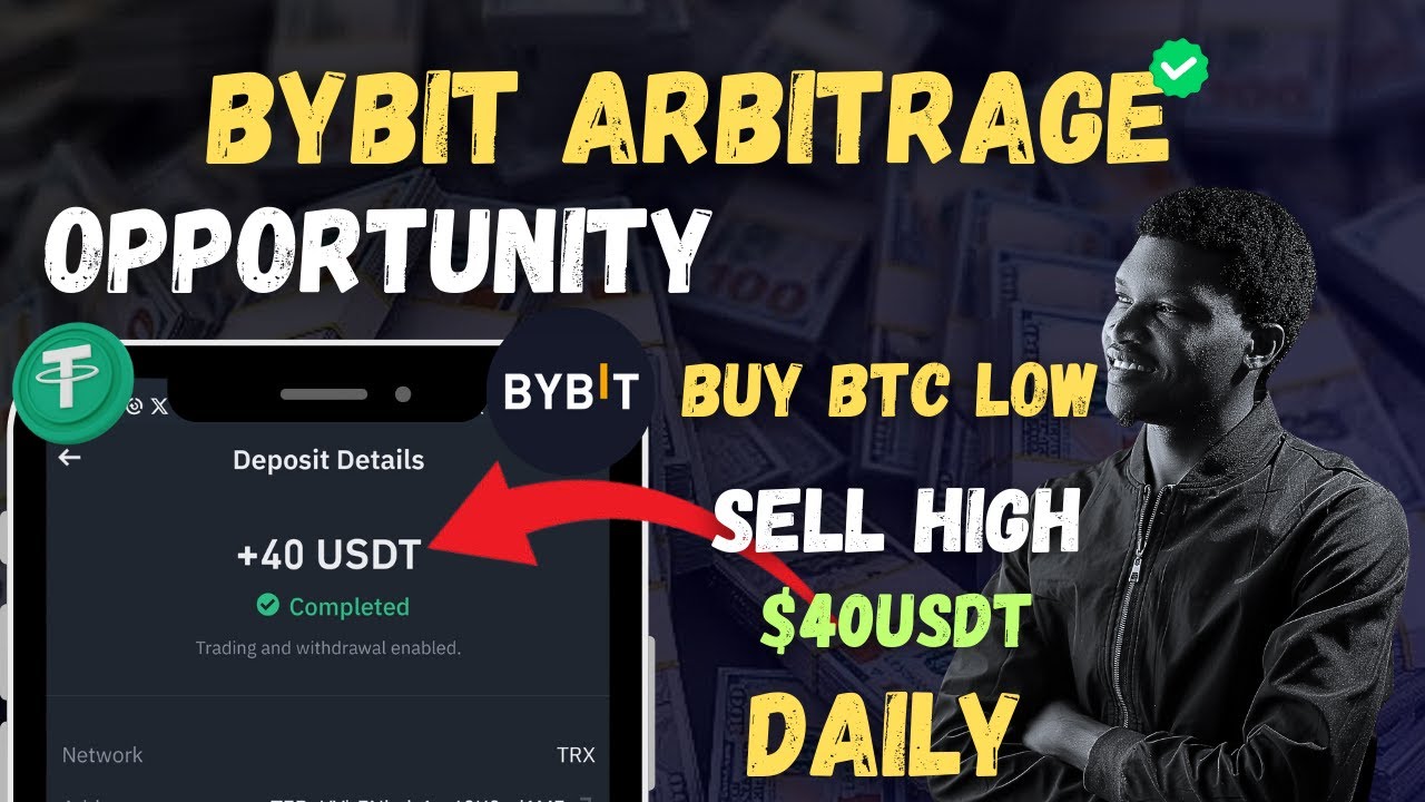 Bybit BTC Arbitrage Opportunity | $40 Usdt Daily | Buy BTC Low And Sell High
