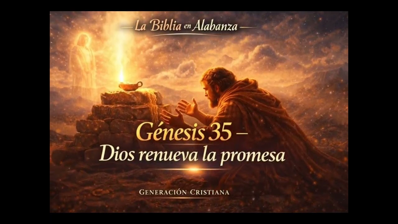 🙌📖 Génesis 35 – Dios renueva la promesa| La Biblia en Alabanza 🙌