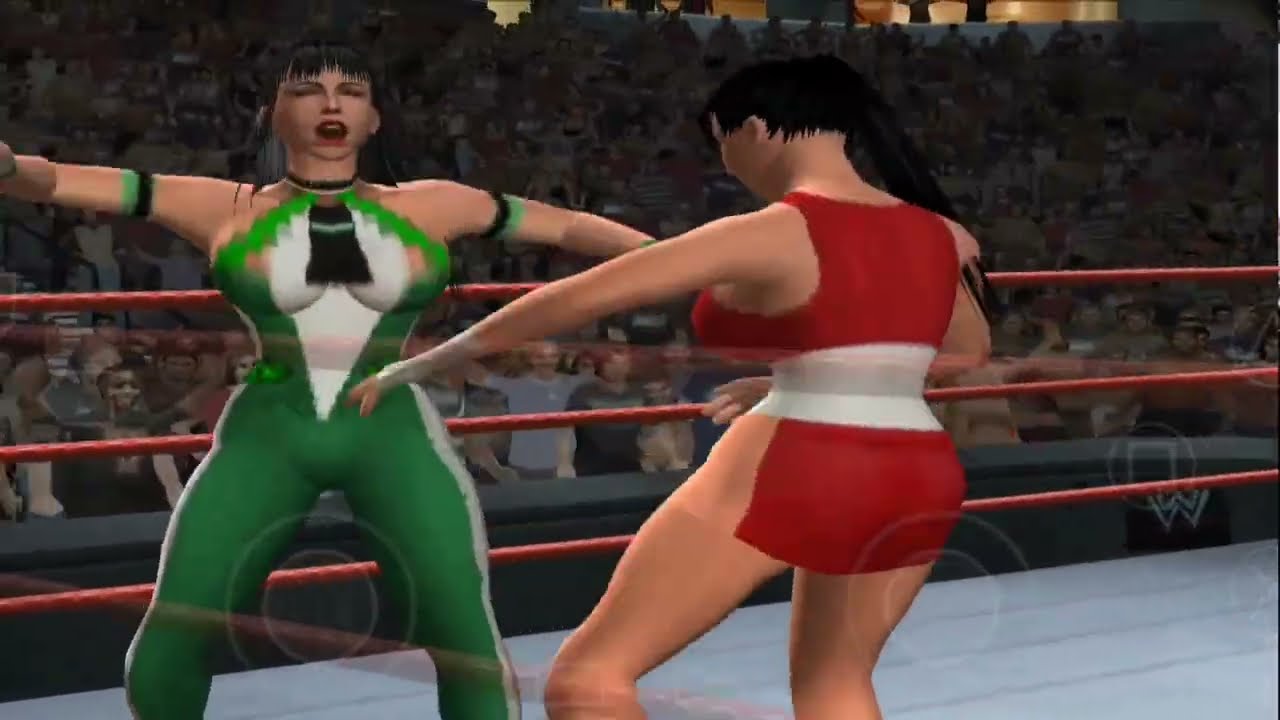 WWE Smackdown vs Raw 2010 - Mai Shiranui vs Eve