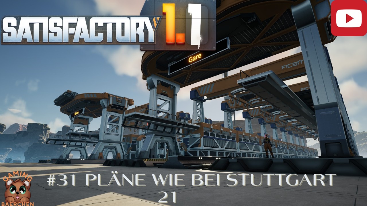Satisfactory 🏗️ 31 Pläne wie bei Stuttgart 21🤦‍♂️